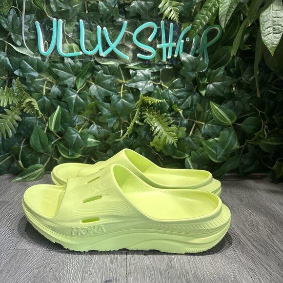 Hoka Ora Recovery Slide 3 Men Size 11 Citrus Comfort Sandals 1135061CGCG NEW main image 6